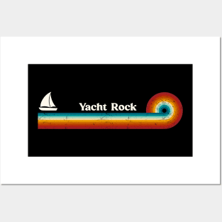 Retro Stripes Yacht Rock Great Design Posters and Art